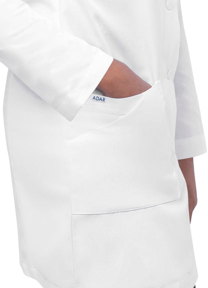 Adar Women's 36" Slim-Fit Lab Coat