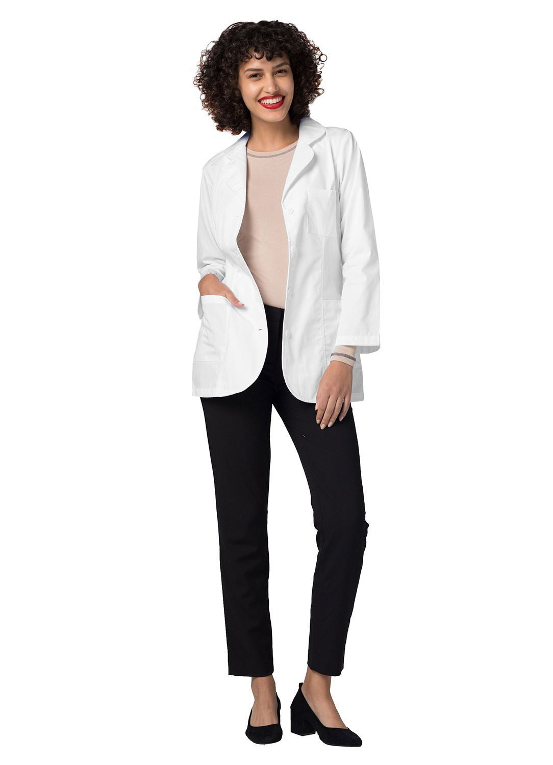 Adar Women's 30" Princess Cut Consultation Coat