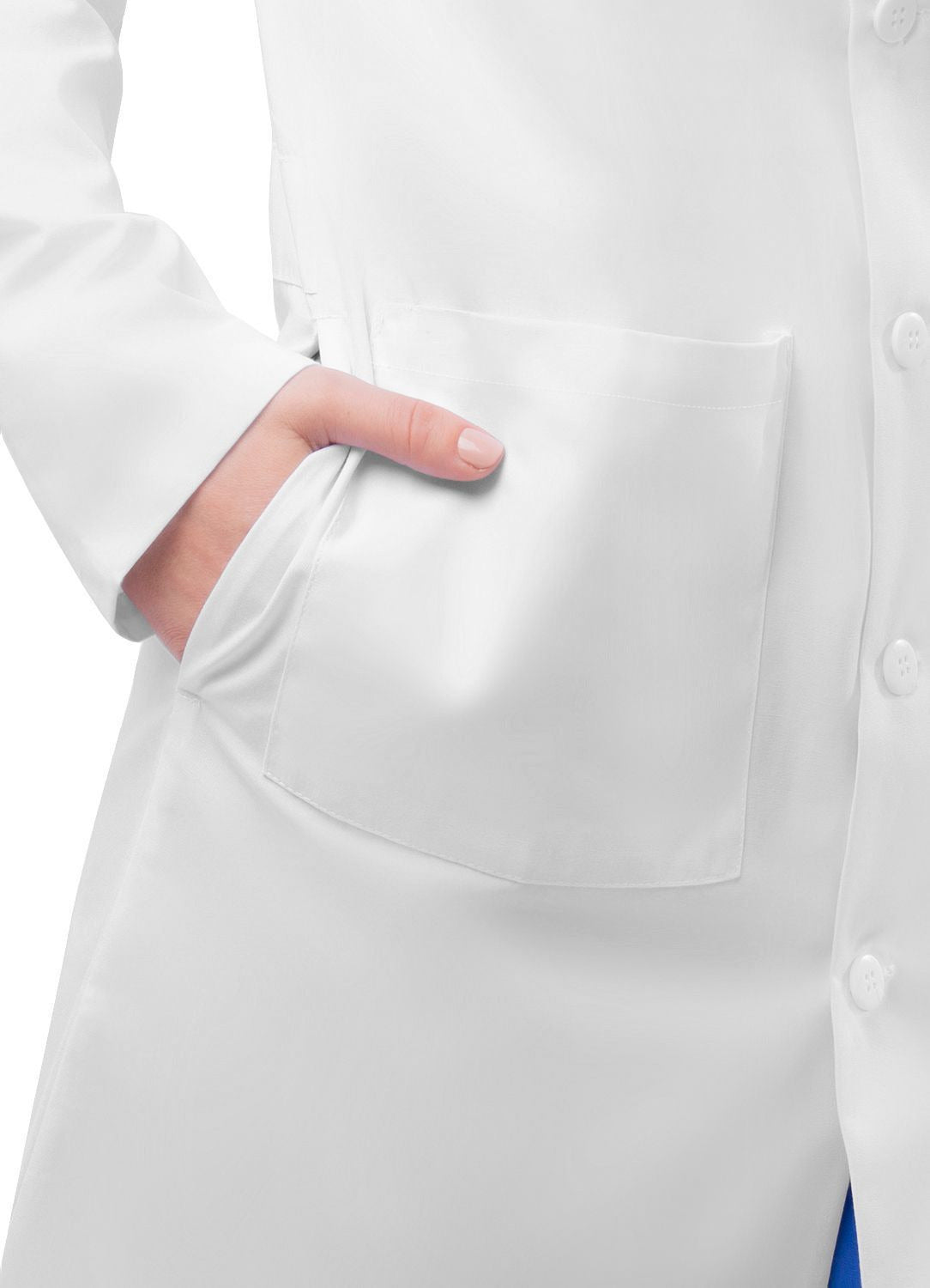 Adar Unisex 39" Midriff Lab Coat