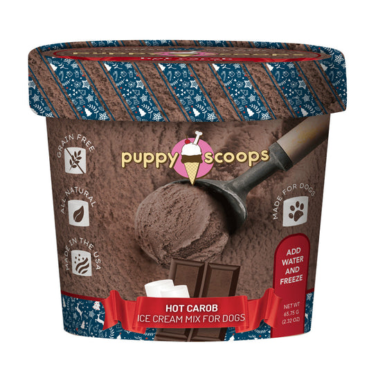 Puppy Cake Puppy Scoops Christmas Sample Pack - 4 Holiday Themed Ice Cream Flavors