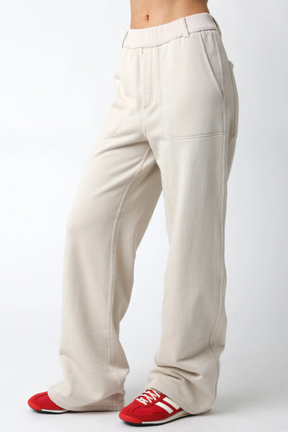Ruby & Jenna Women's Straight Leg Pant