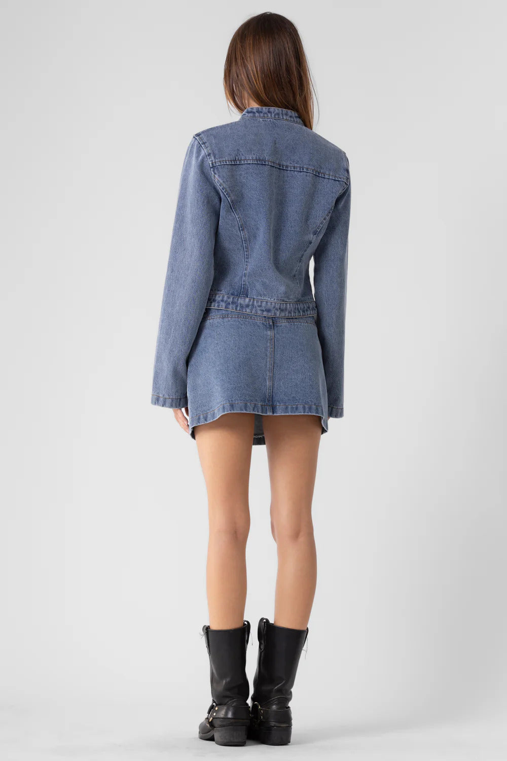 Ruby & Jenna Women's Denim Skirt