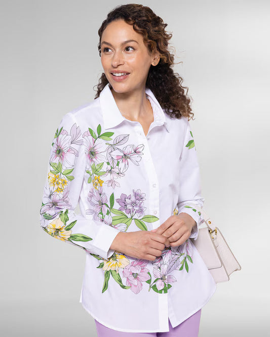 BLAIR Women’s Top Statement Floral Tunic (Petite) - x2