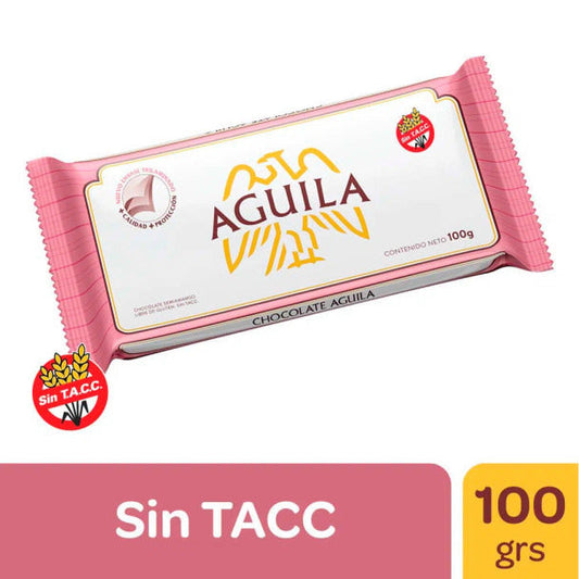 Pampa Direct Águila Dark Chocolate Bar Perfect with Hot Milk Submarino/Remo, 100 g / 3.52 oz bar