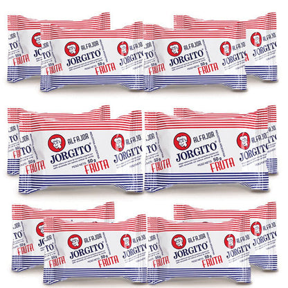 Pampa Direct Alfajor Jorgito Quince Jelly w/ Sugar Coating, 50 g / 1.7 oz (pack of 12)