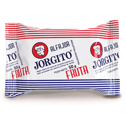 Pampa Direct Alfajor Jorgito Quince Jelly w/ Sugar Coating, 50 g / 1.7 oz (pack of 12)
