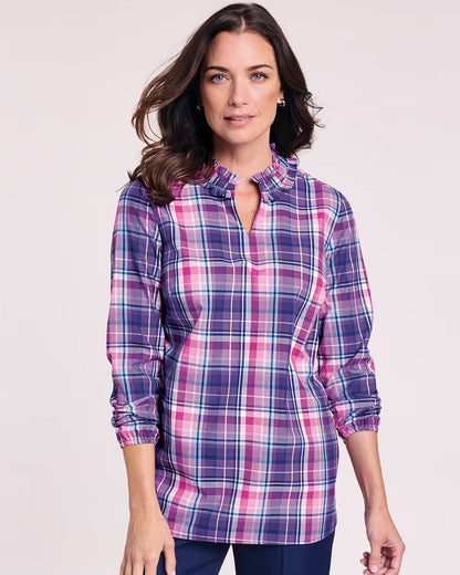 BLAIR Women’s Top Ruffle Fiesta Tunic (Women Plus) - x3