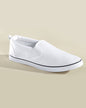 BLAIR Men's Shoes John Blair Canvas Slip-On Shoes (White) - x5