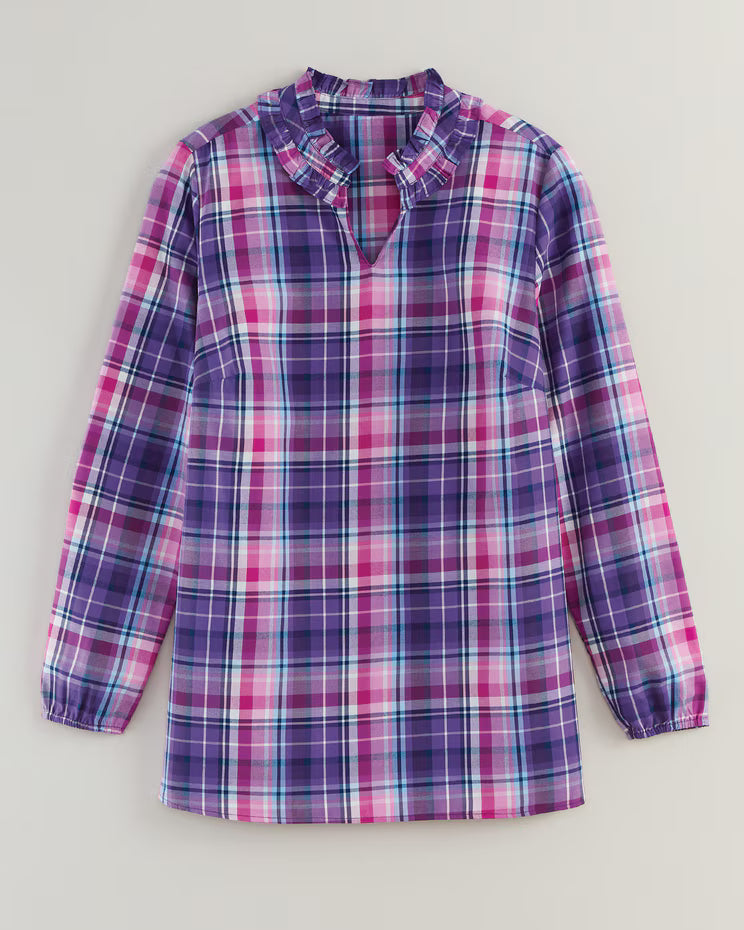 BLAIR Women’s Top Ruffle Fiesta Tunic (Women Plus) - x3