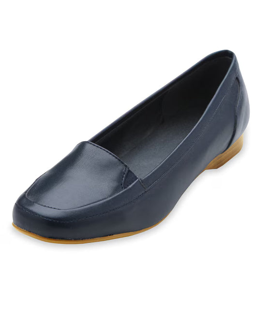 BLAIR Womens's Shoes Classique “Sophia” Comfort Slip-Ons (Navy) x3