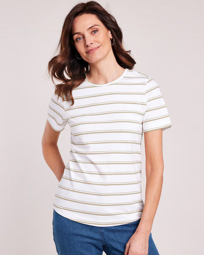 BLAIR Women's Tops Classic Anytime Tee 1 (Misses) - x5