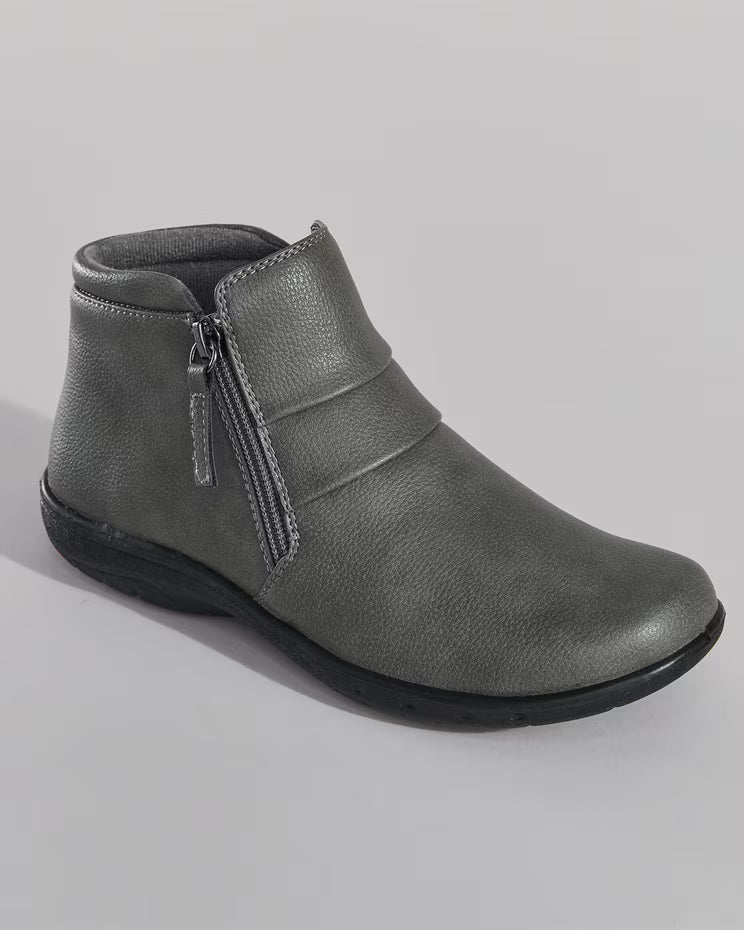 BLAIR Women’s Shoes Zozo Shootie By Easy Street (Grey) - x2