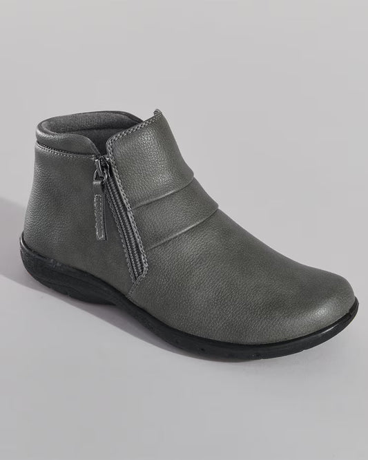 BLAIR Women’s Shoes Zozo Shootie By Easy Street (Grey) - x2