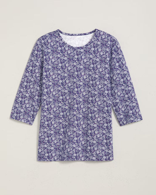 BLAIR Women's Tops Three-Quarter Sleeve Anytime Tee 2 (Misses) - x5