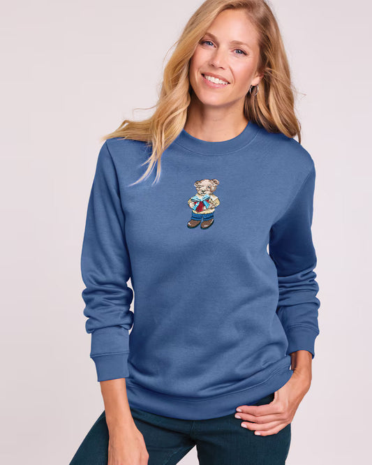 BLAIR Women’s Top Better-Than-Basic Embroidered Sweatshirt (Women Plus) - x3