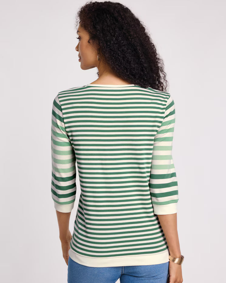 BLAIR Women's Tops Essential Knit Pocket Top (Women Plus) - x4