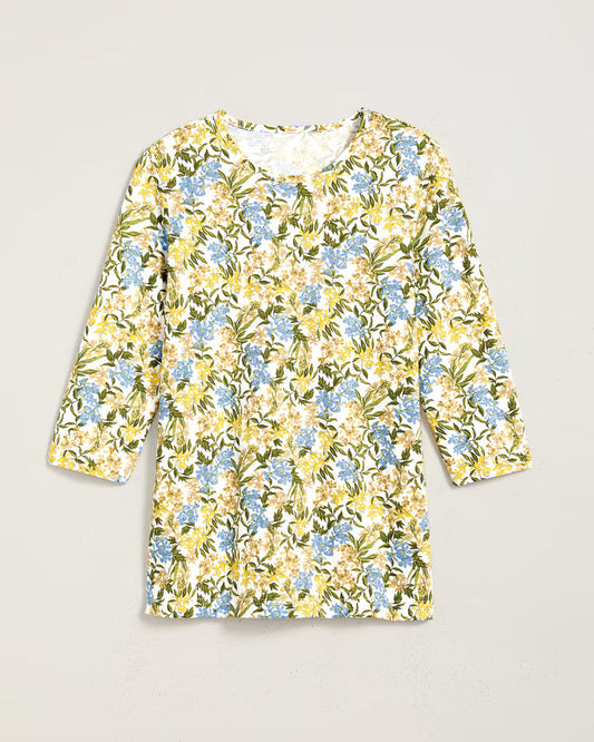 BLAIR Women's Tops Three-Quarter Sleeve Anytime Tee 1 (Petite) - x5