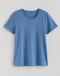 BLAIR Women's Tops Essential Knit Short Sleeve Tee 1 (Misses) - x5