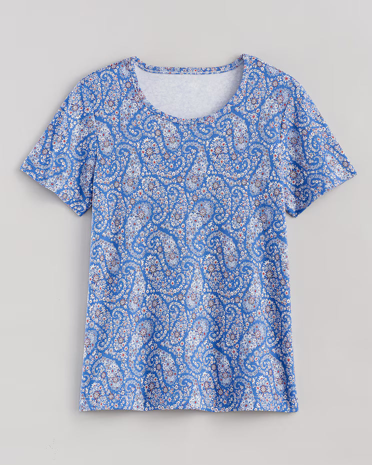 BLAIR Women's Tops Essential Knit Short Sleeve Tee 1 (Misses) - x5