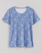 BLAIR Women's Tops Essential Knit Short Sleeve Tee 1 (Petite) - x5
