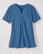 BLAIR Haband Women’s Eyelet Henley Knit Tunic 1 (Petite) - x4