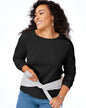 BLAIR Women's Tops Essential Knit Long Sleeve Tee 1 (Petite Short) - x5