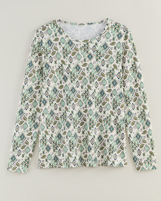 BLAIR Women's Tops Essential Knit Long Sleeve Tee 1 (Misses) - x5