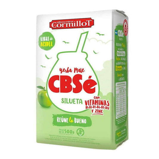 Pampa Direct CBSé Yerba Mate Silueta Cormillot Slimming, 500 g / 1.1 lb