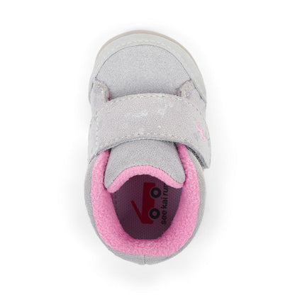 See Kai Run Casey Mini (First Walker) Gray Suede (x2)