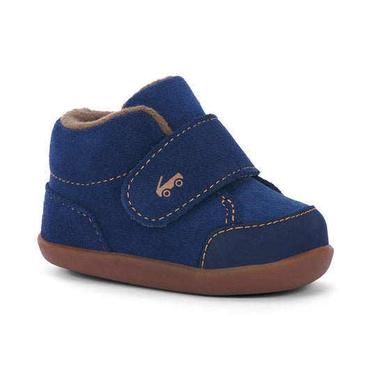 See Kai Run Casey Mini (First Walker) Navy Suede (x2)