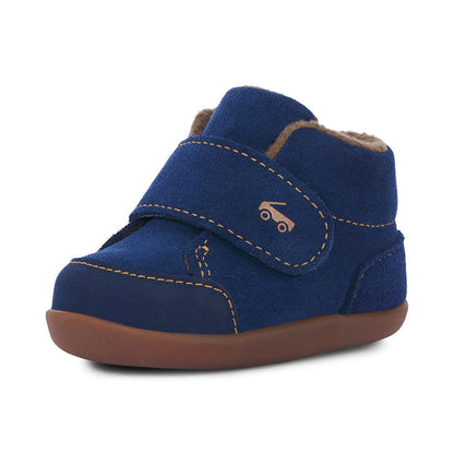 See Kai Run Casey Mini (First Walker) Navy Suede (x2)