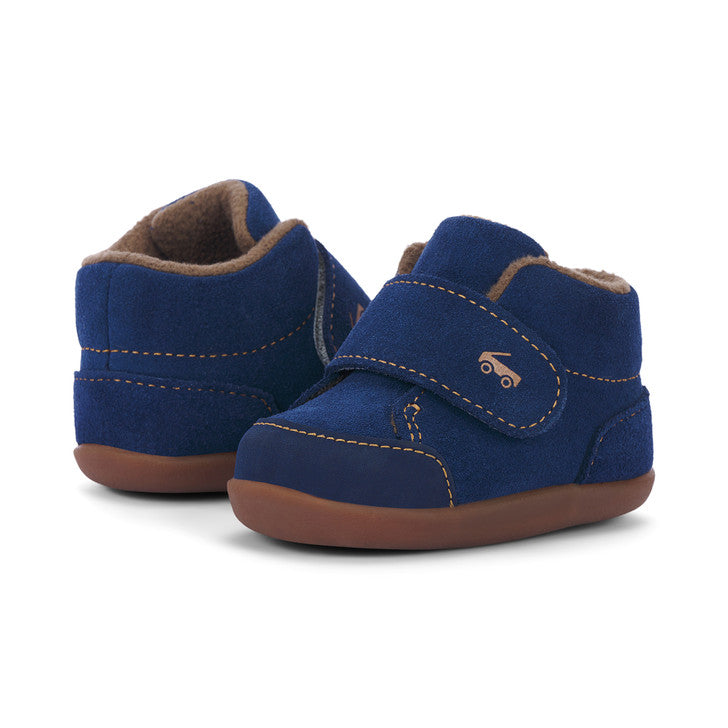 See Kai Run Casey Mini (First Walker) Navy Suede (x2)