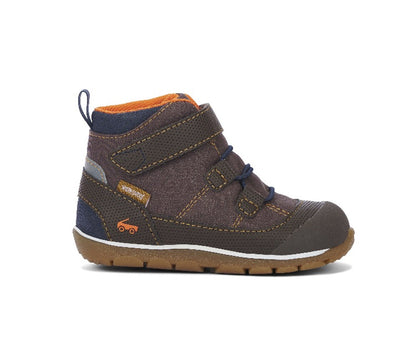 See Kai Run Boy's Sam II Waterproof Chocolate Brown