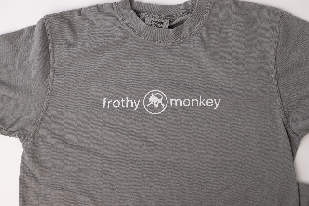 Frothy Monkey Frothy Monkey T-Shirt (Grey)