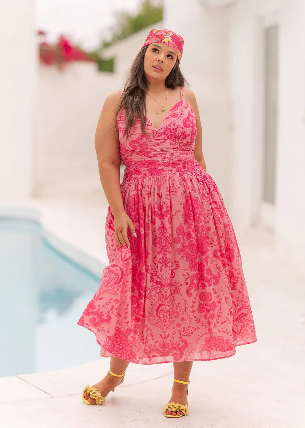 JessaKae Coral Cove Dress - Papaya