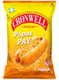 Pampa Direct Cronwell Snacks Papas Pay Potato Sticks Crunchy Snack Perfect Hot Dog Topping, 65 g / 2.29 oz bag