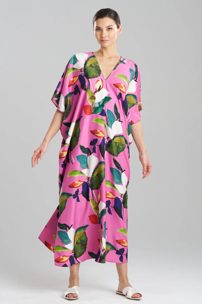 NATORI Daido Caftan - Magenta