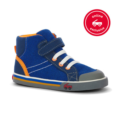 See Kai Run Boy's Dane Navy/Blue