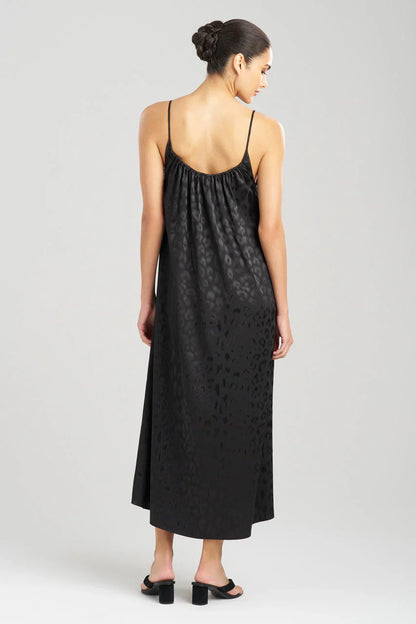 NATORI Decadence Tie Front Slip Dress
