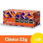 Pampa Direct Rhodesia Chocolate Coated Cookie With Lemon Cream Filling, 36 cookies x 22 g / 0.78 oz family box