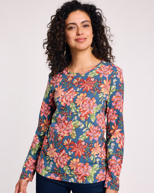 BLAIR Women's Tops Essential Knit Long Sleeve Tee 2 (Petite Short) - x5