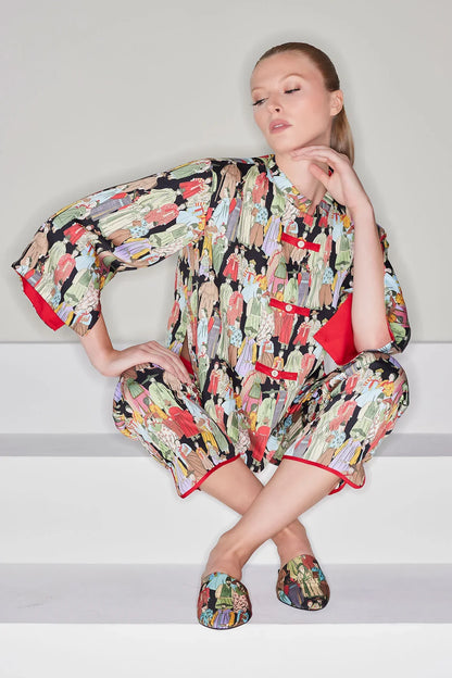 Natori Dynasty PJ - Black