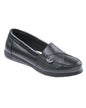BLAIR Women’s Dr. Max Leather Loafers (Black) - x2