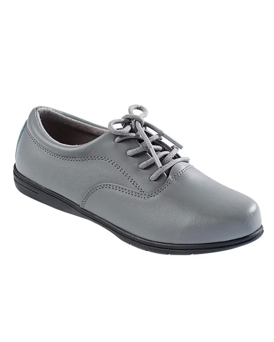 BLAIR Women’s Dr. Max Leather Oxfords (Grey) - x3