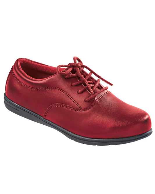 BLAIR Women’s Dr. Max Leather Oxfords (Ruby) - x3