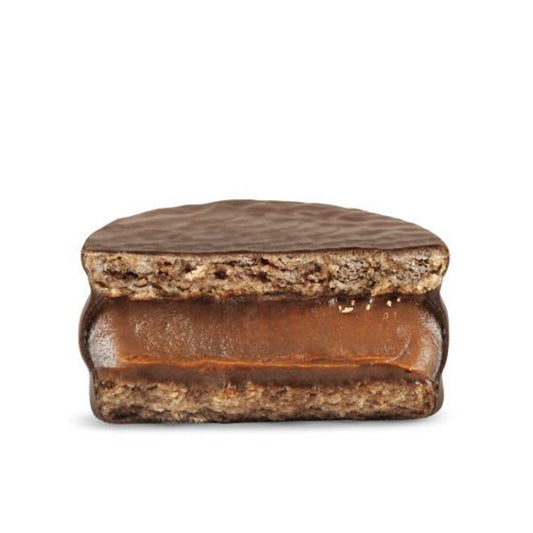 Pampa Direct Guolis Alfajores Premium Intenso Negro Semi-Bitter Chocolate Alfajor With Dulce de Leche Filling (box of 18 alfajores)
