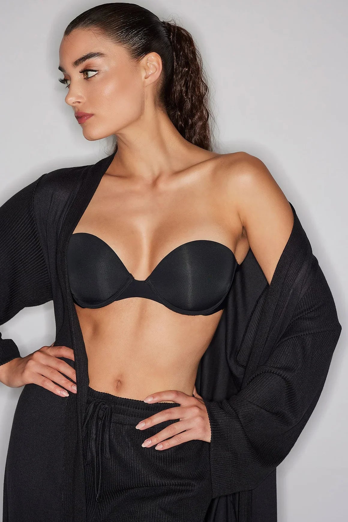 NATORI Eden Rib Knit Dream Robe