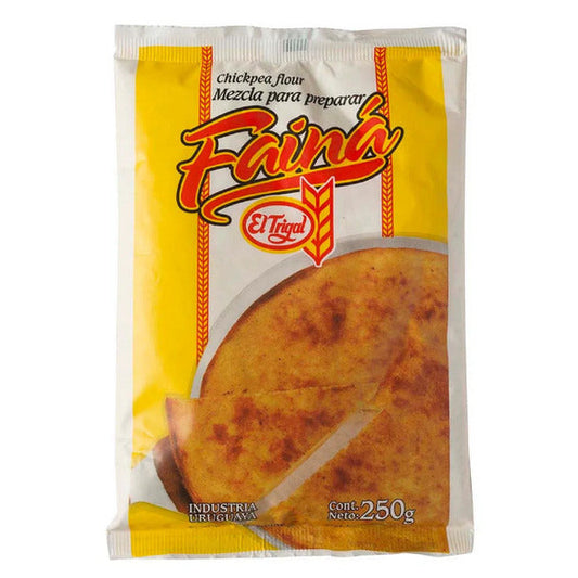 Pampa Direct El Trigal Mezcla Para Preparar Fainá Mixture For Preparing Fainá, 250 g / 8.81 oz