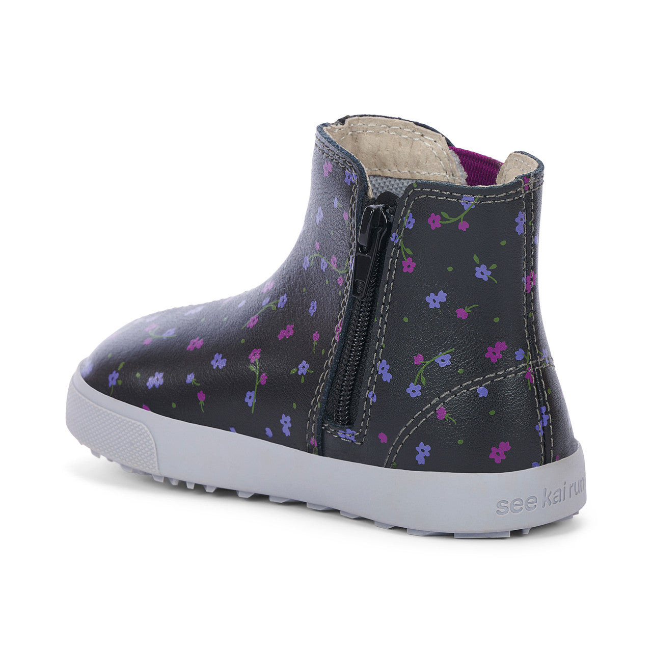 See Kai Run Girl's Keegan II Black Floral