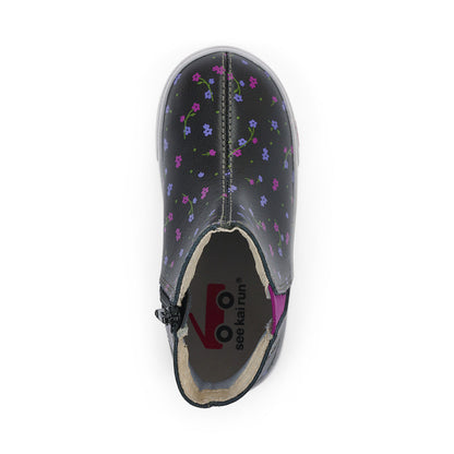 See Kai Run Girl's Keegan II Black Floral